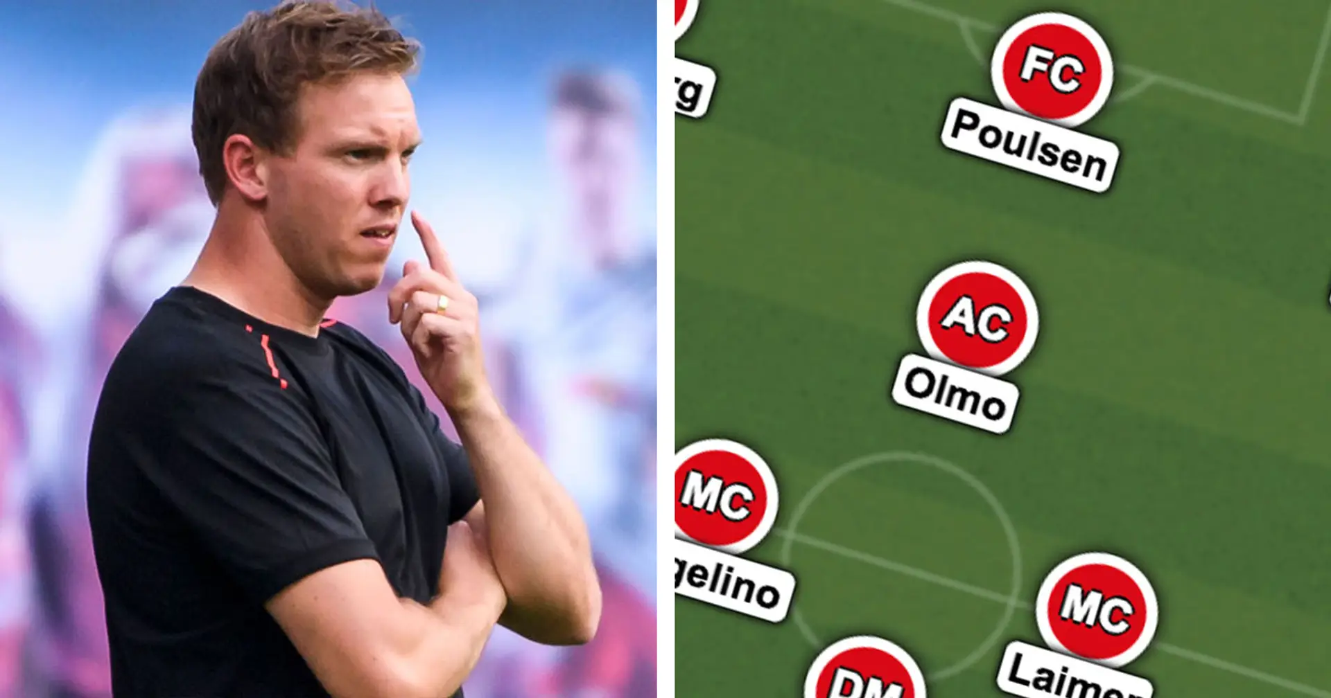 Choix tactique du RB Leipzig: la presse allemande ne sait pas dans quel dispositif jouera les hommes de Nagelsmann