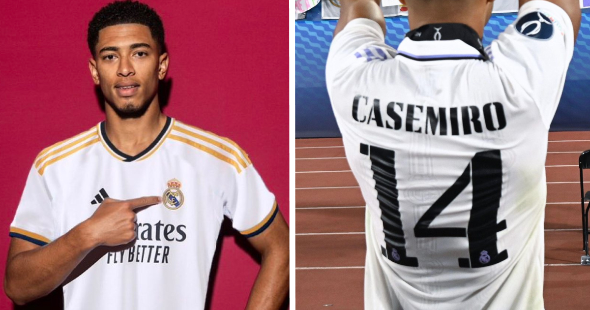 4 jersey numbers available at Real Madrid for Jude Bellingham - Football