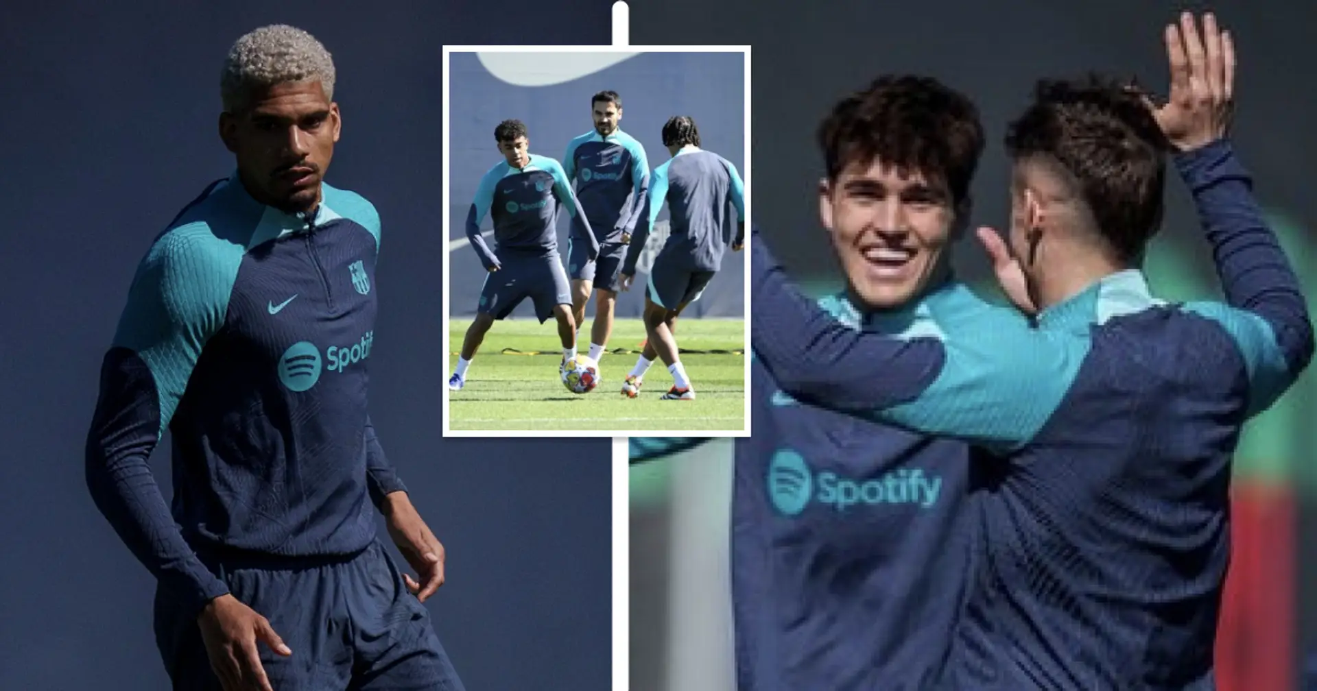 10 best pics from Barca's final training session ahead of Napoli clash