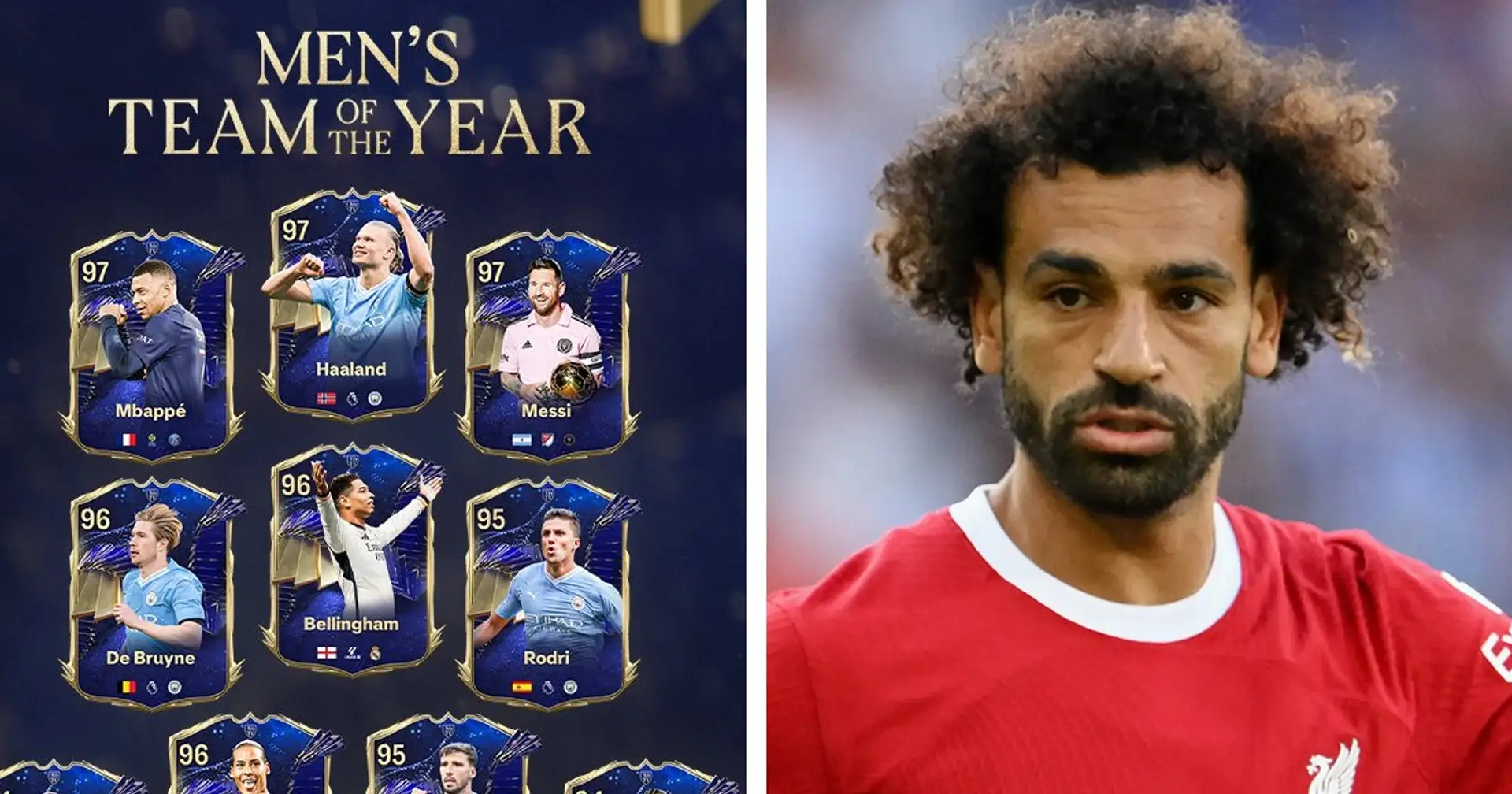 Two Liverpool players named in EA Team of the Year – no Salah