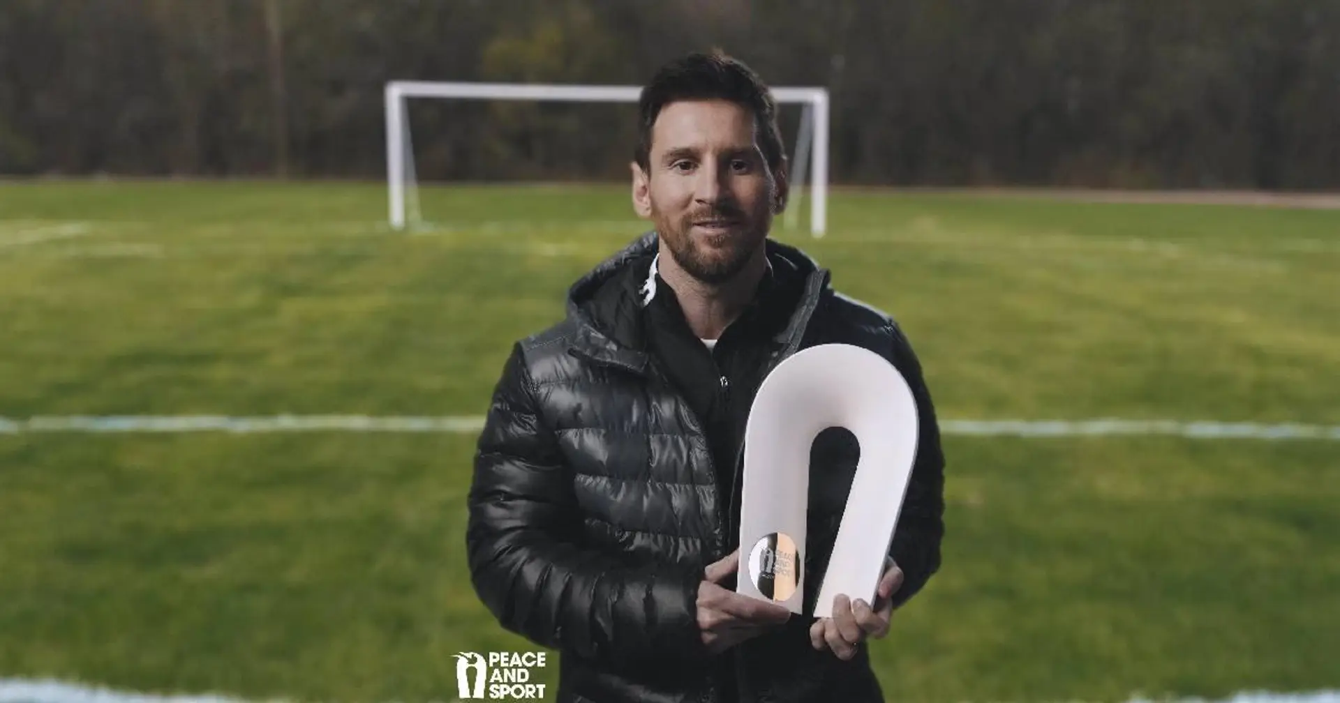 Leo Messi nombrado 'campeón de la paz del año' por la organización benéfica Peace and Sport
