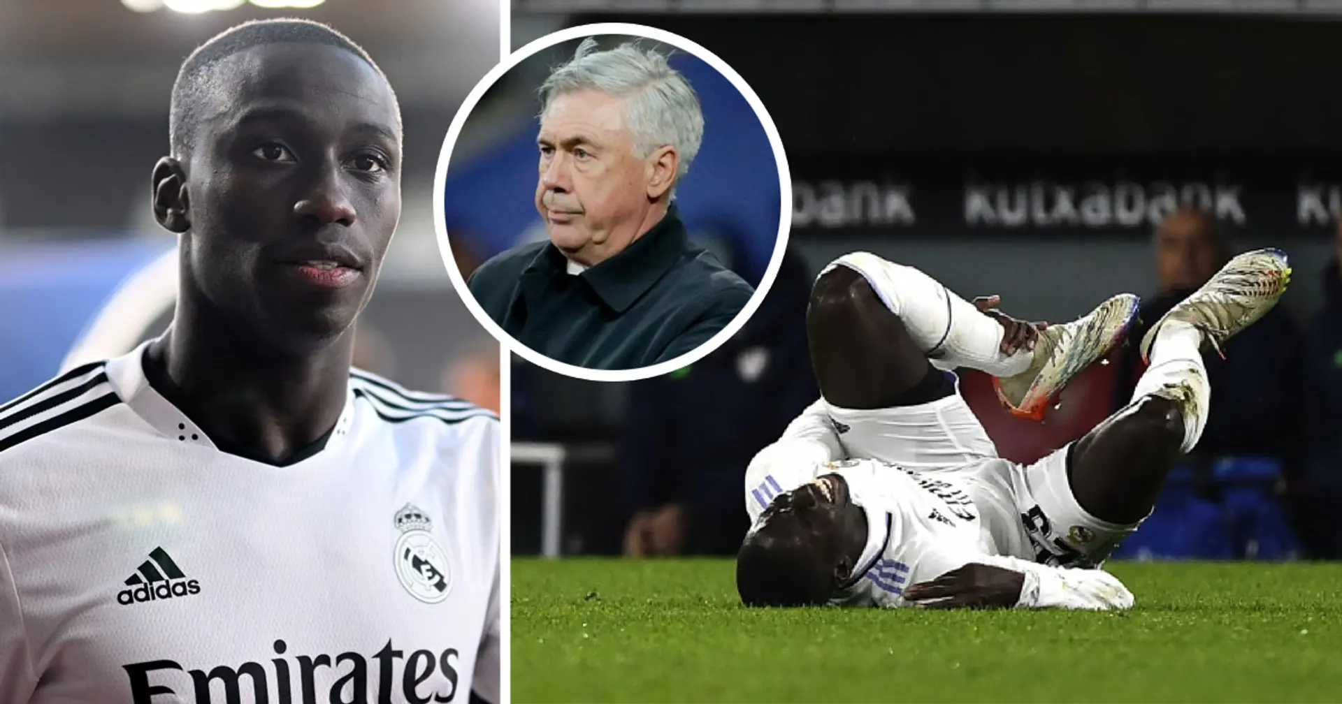 Mendy reportedly to be sidelined for a month, Real Madrid could have no left-back for Real Sociedad clash