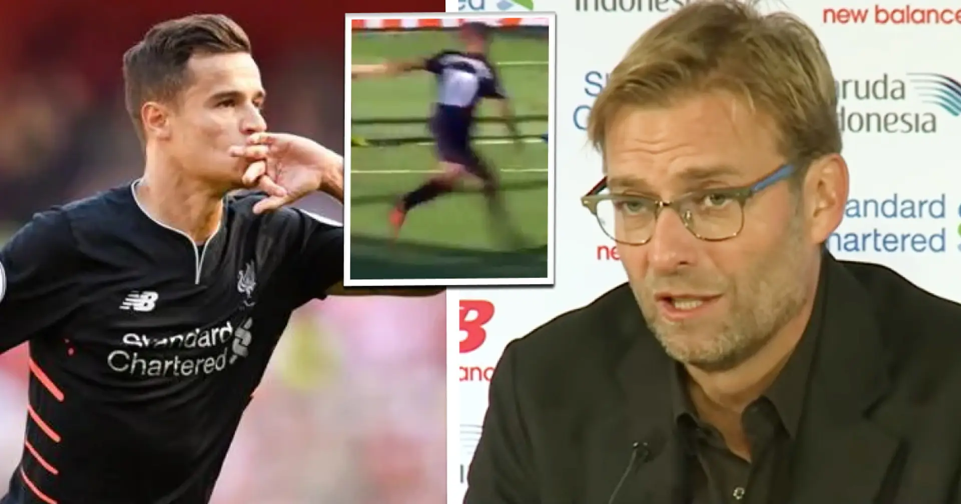 Recalling what Klopp once said about Philippe Coutinho who completely disappears from all radars