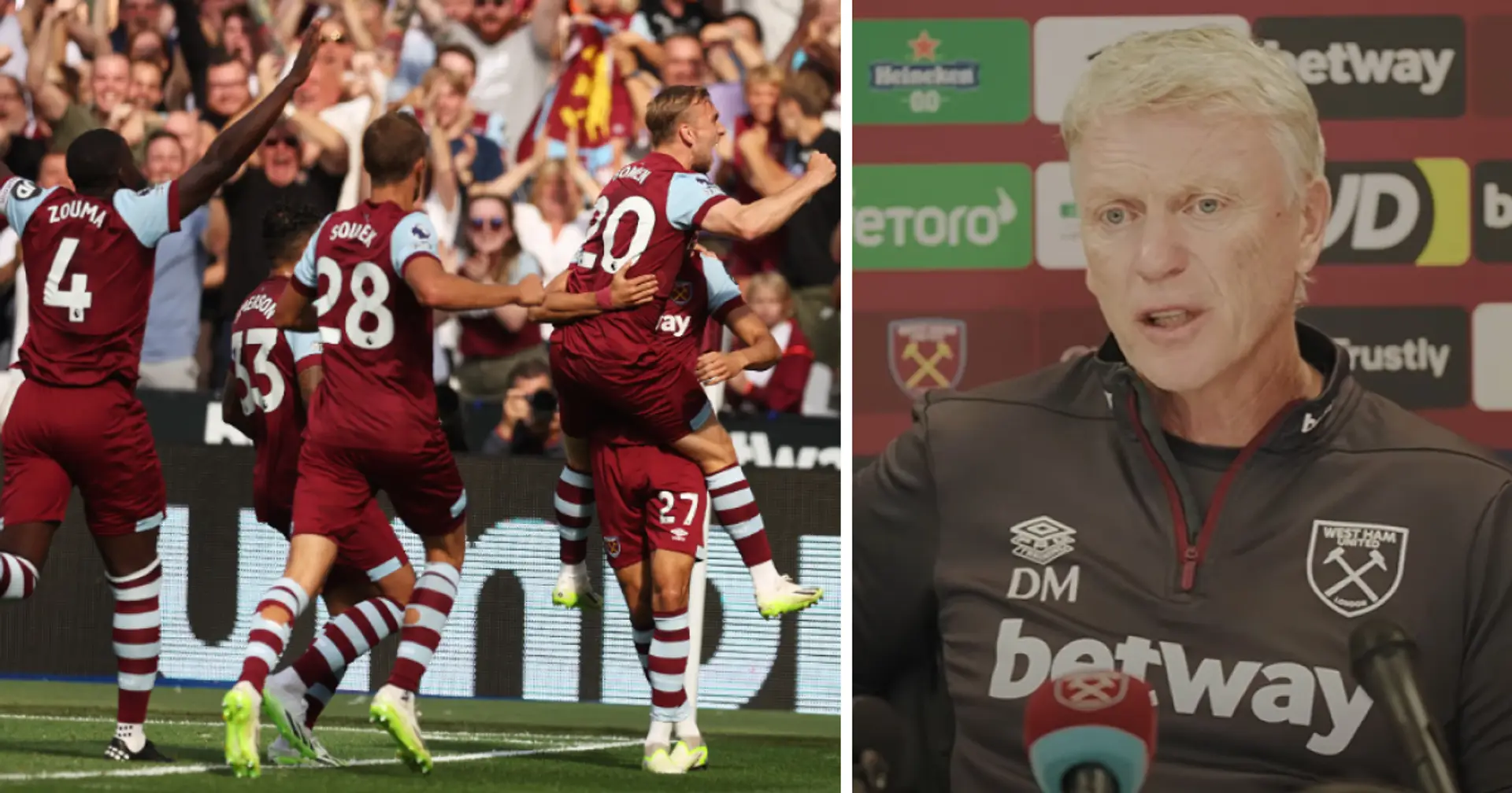 'More than what most would do': David Moyes on West Ham player's special skill