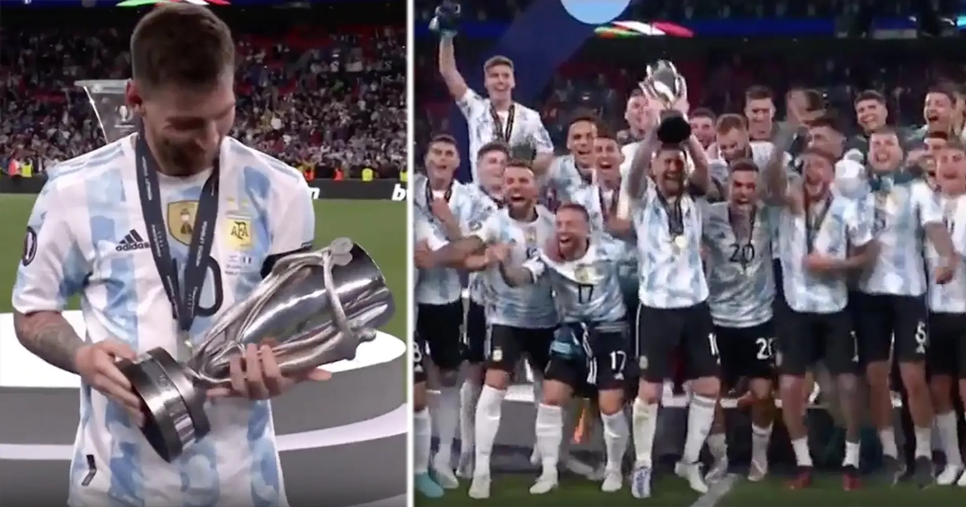 Messi remporte le 40e trophée de sa carrière alors que l'Argentine remporte la Finalissima