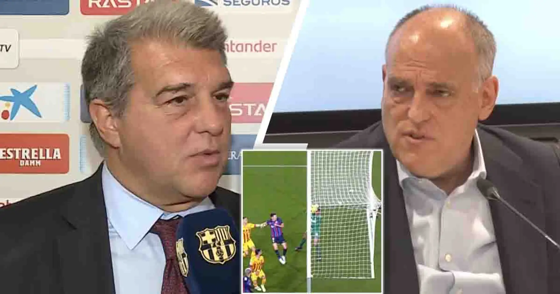 La Liga reject goal line technology for next season because of Tebas: explained
