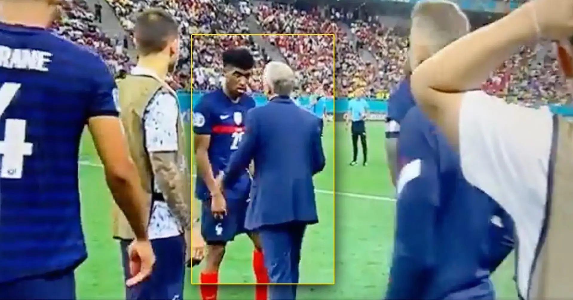 EXPLICATION : Ce qui s'est passé entre Kingsley Coman et Didier Deschamps lors du match France-Suisse