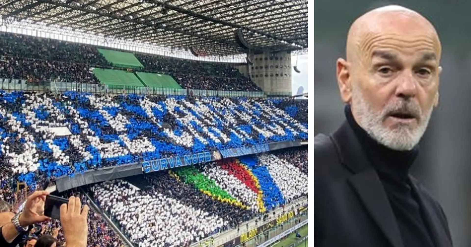 La festa del 20° scudetto dell'Inter comincia, a San Siro parte lo sfottò per il Milan e Pioli