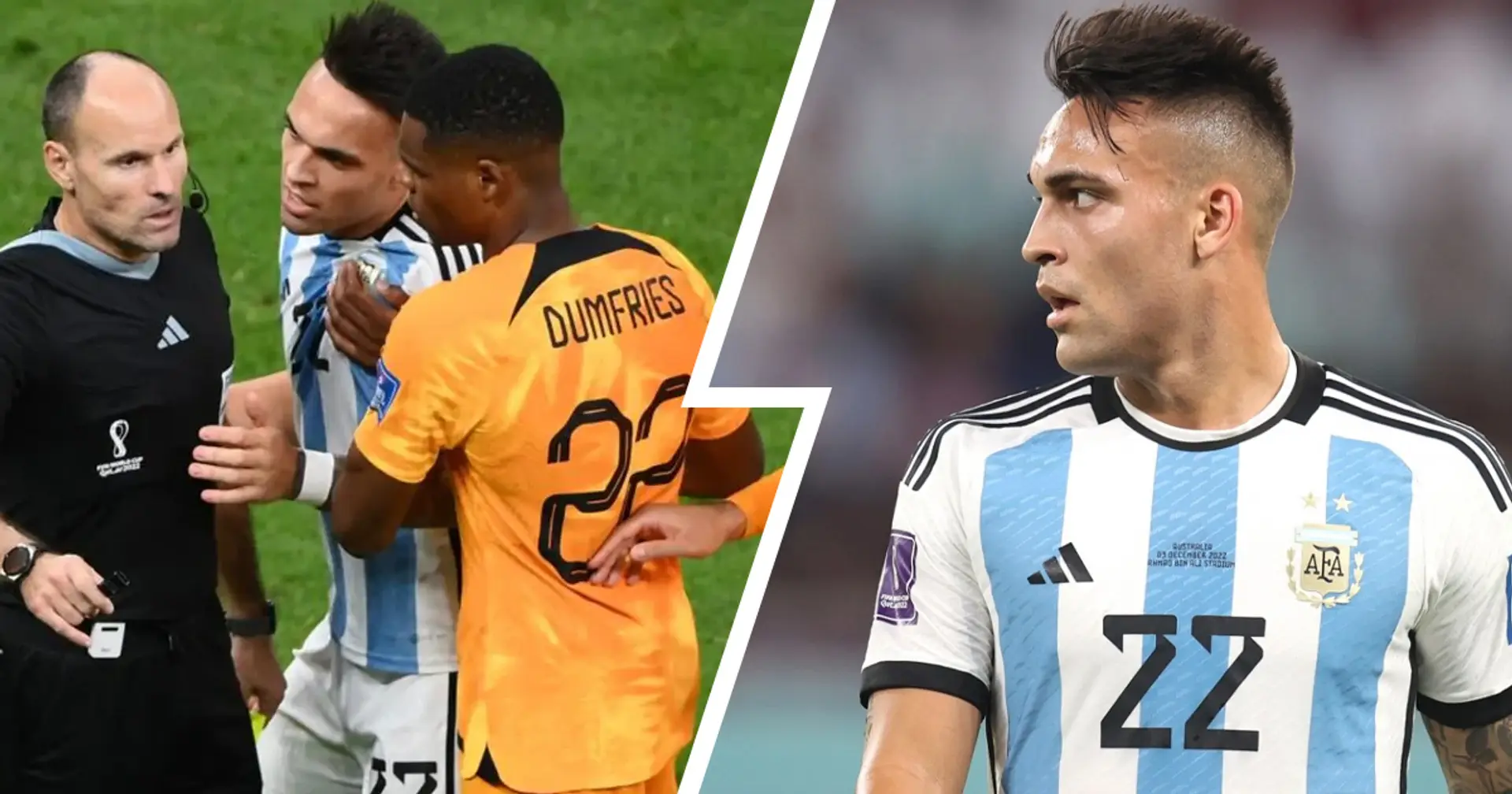 Olanda-Argentina ha lasciato strascichi, l'Inter vuole chiarire: fissato il confronto tra Lautaro e Dumfries