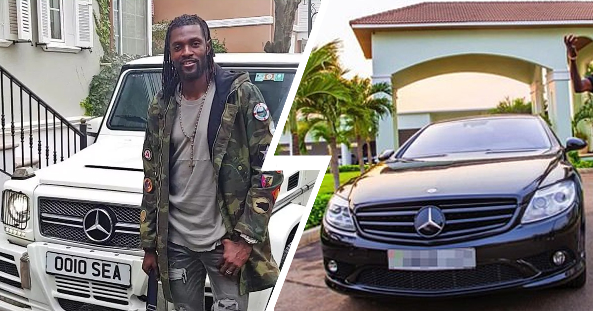 Adebayor shows off his car collection after refusing to give money for Covid-19 fight in Togo