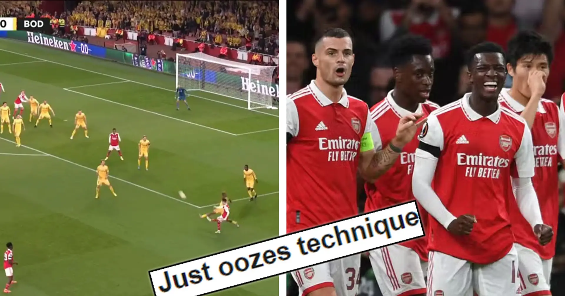 'He has that decisiveness': Arsenal fans name standout performer from Bodo/Glimt win – not Nketiah