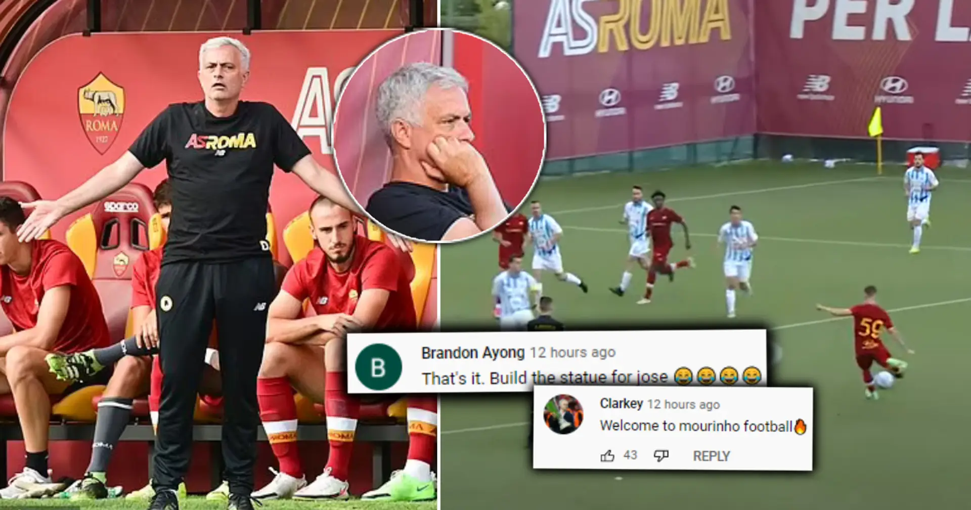 Jose Mourinho zerstört den Gegner in seinem ersten Spiel als Rom-Cheftrainer