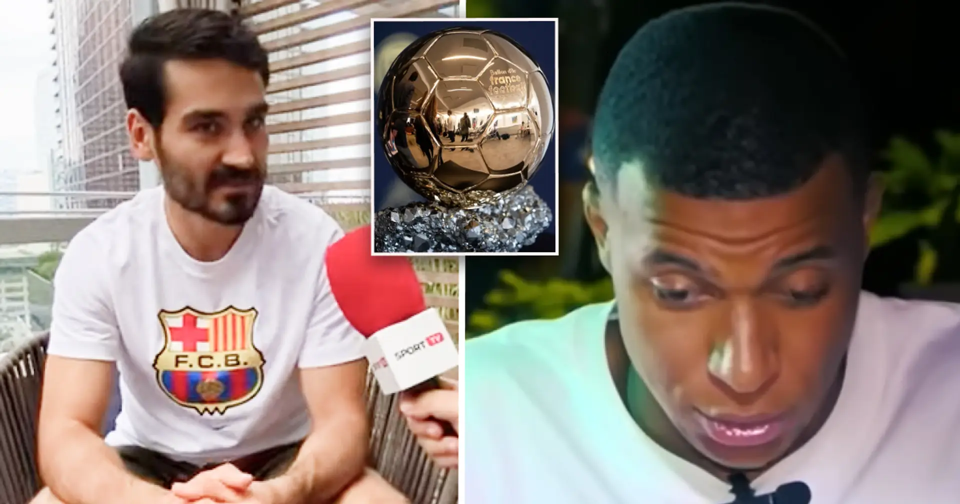 Gundogan names player who deserves Ballon d'Or alongside Messi -- not Mbappe