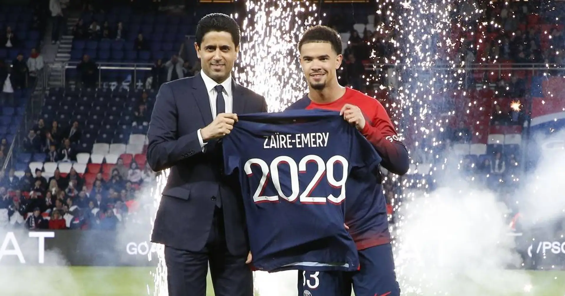 "Reconnaissant pour tout ce que le club a fait pour moi" : Zaïre-Emery présenté devant les fans avant le match vs Le Havre (vidéo)