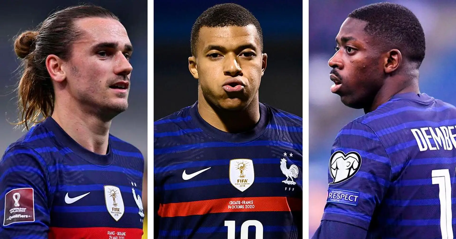 Joueurs de l'équipe de France préférés de la population française: Griezmann 2e, Dembélé pas dans le top 10