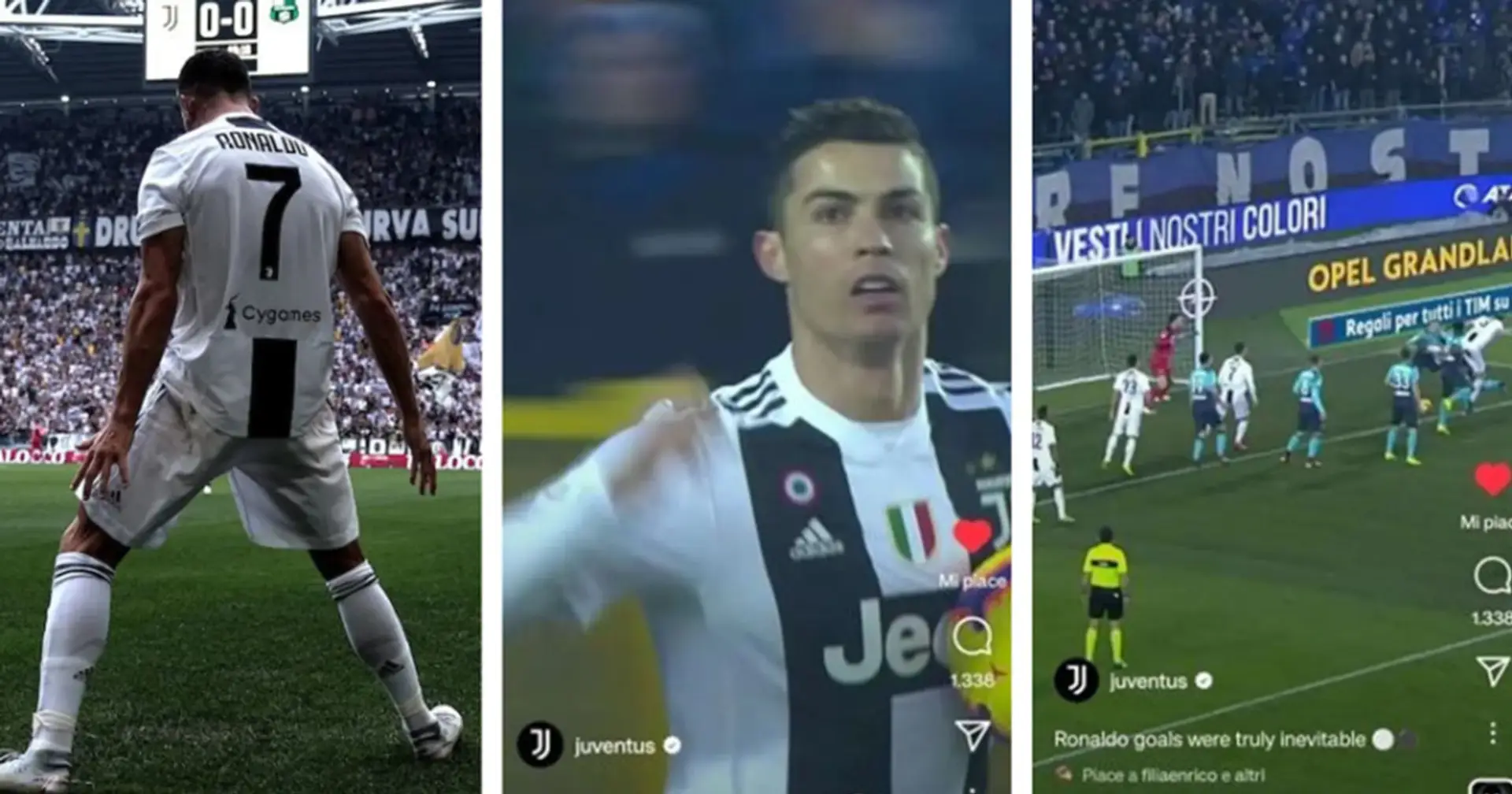 Juve hat ein Tor von Ronaldo gegen Atalanta auf Twitter gepostet. Fans fordern Verein auf, Cristiano zurückzuholen 