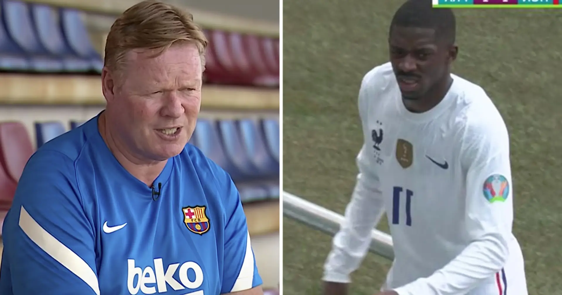 'It's a pity for him and for us': Koeman breaks silence on Dembele's contract situation