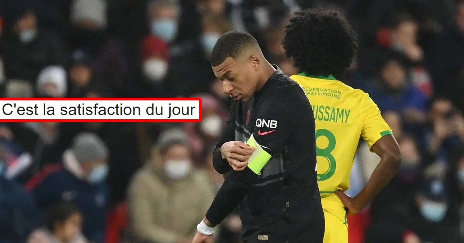 "Alors tu signes?", les fans du PSG réagissent au moment symbolique de voir Mbappé porter le brassard de capitaine