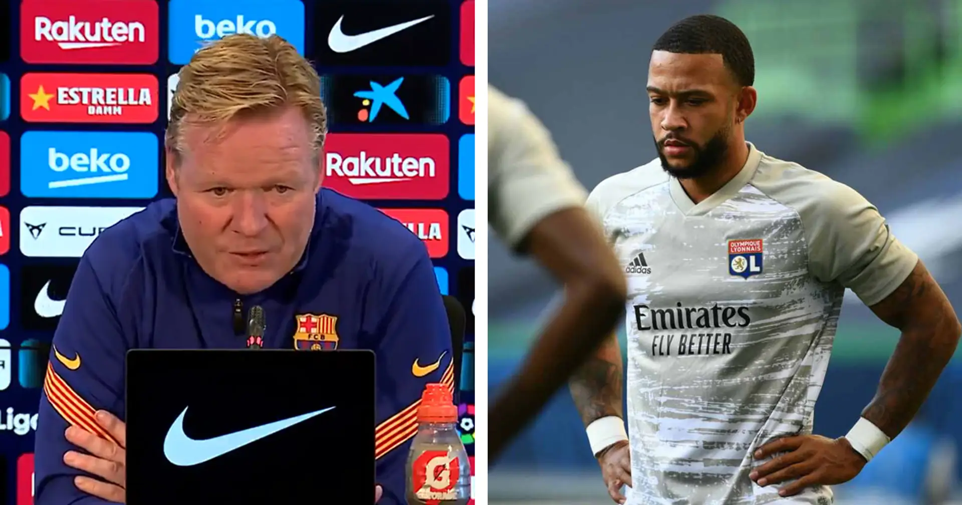 Koeman confirms Barca still trying to sign centre-back AND centre-forward before October 5 deadline