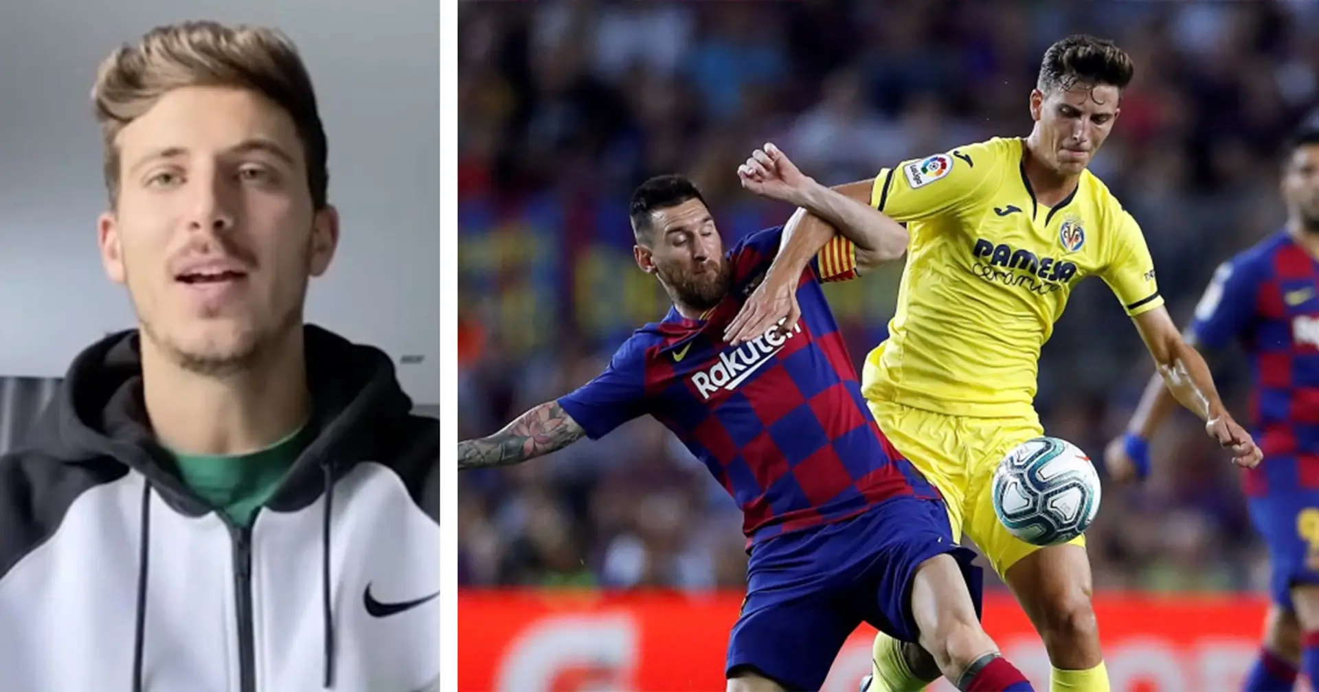 Pau Torres, defensa del Villarreal: 'Buscaremos forzar a Messi a jugar incómodo y en donde sea más débil'