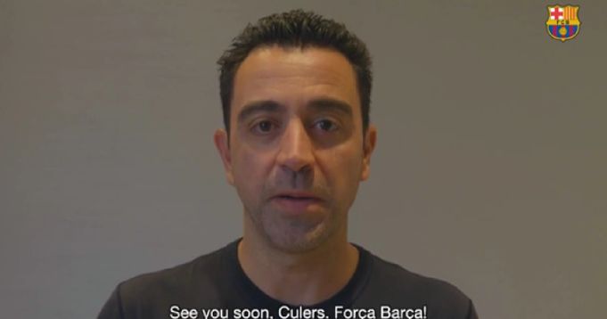 'Whatever they say, we're the best club in the world': Xavi's first words as Barca manager
