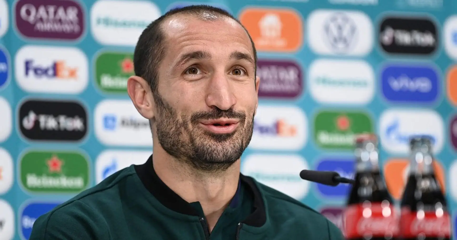Chiellini confirms he's staying at Juventus amid Real Madrid links