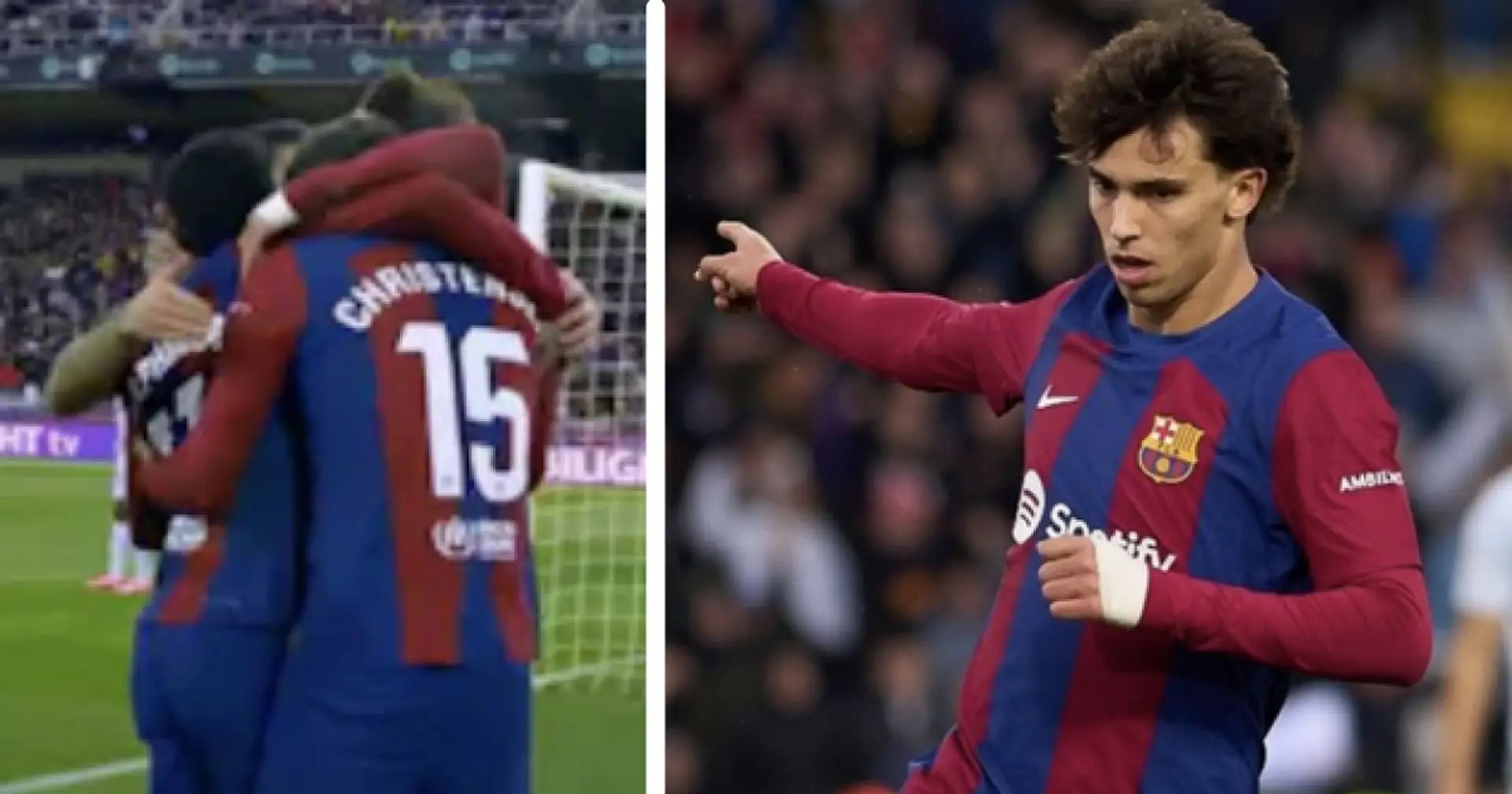 Joao Felix makes lovely gesture for Barca player after scoring v Getafe