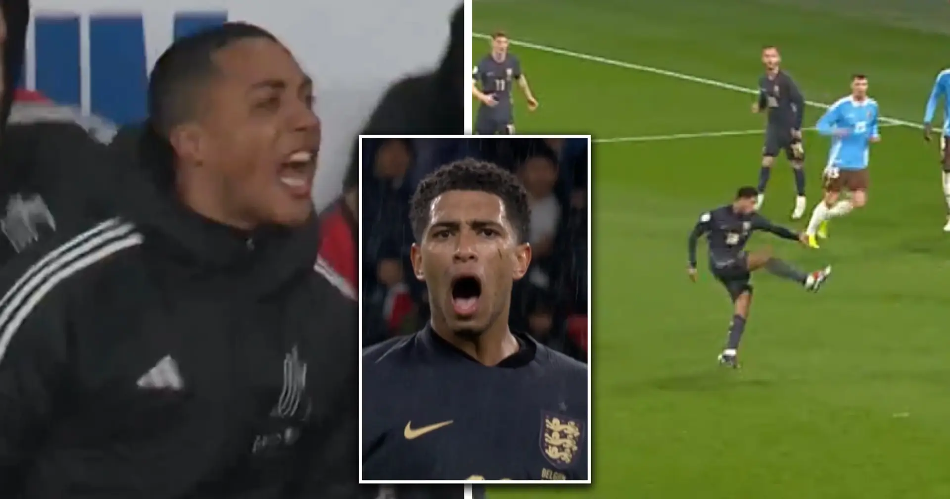 What did Youri Tielemans do after Bellingham's last-minute equaliser in England vs Belgium match?