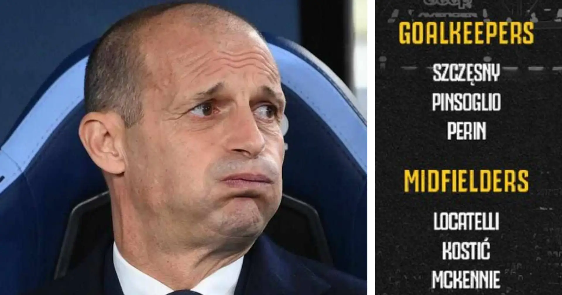 FLASH| I convocati della Juventus per la partita contro il Genoa: svelate le condizioni dell'infortunato Milik 