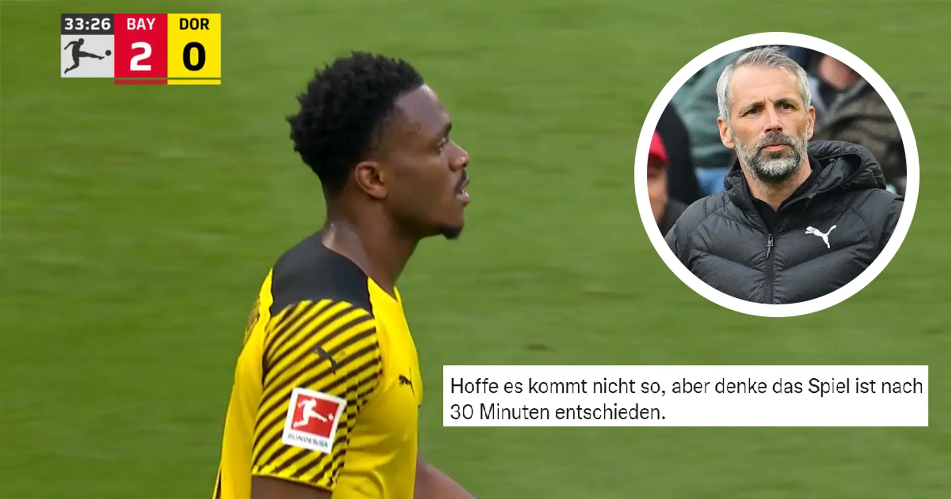 "Zagadou wird mindestens ein Gegentor verursachen": BVB-Fans wussten alles, bevor das Spiel begann