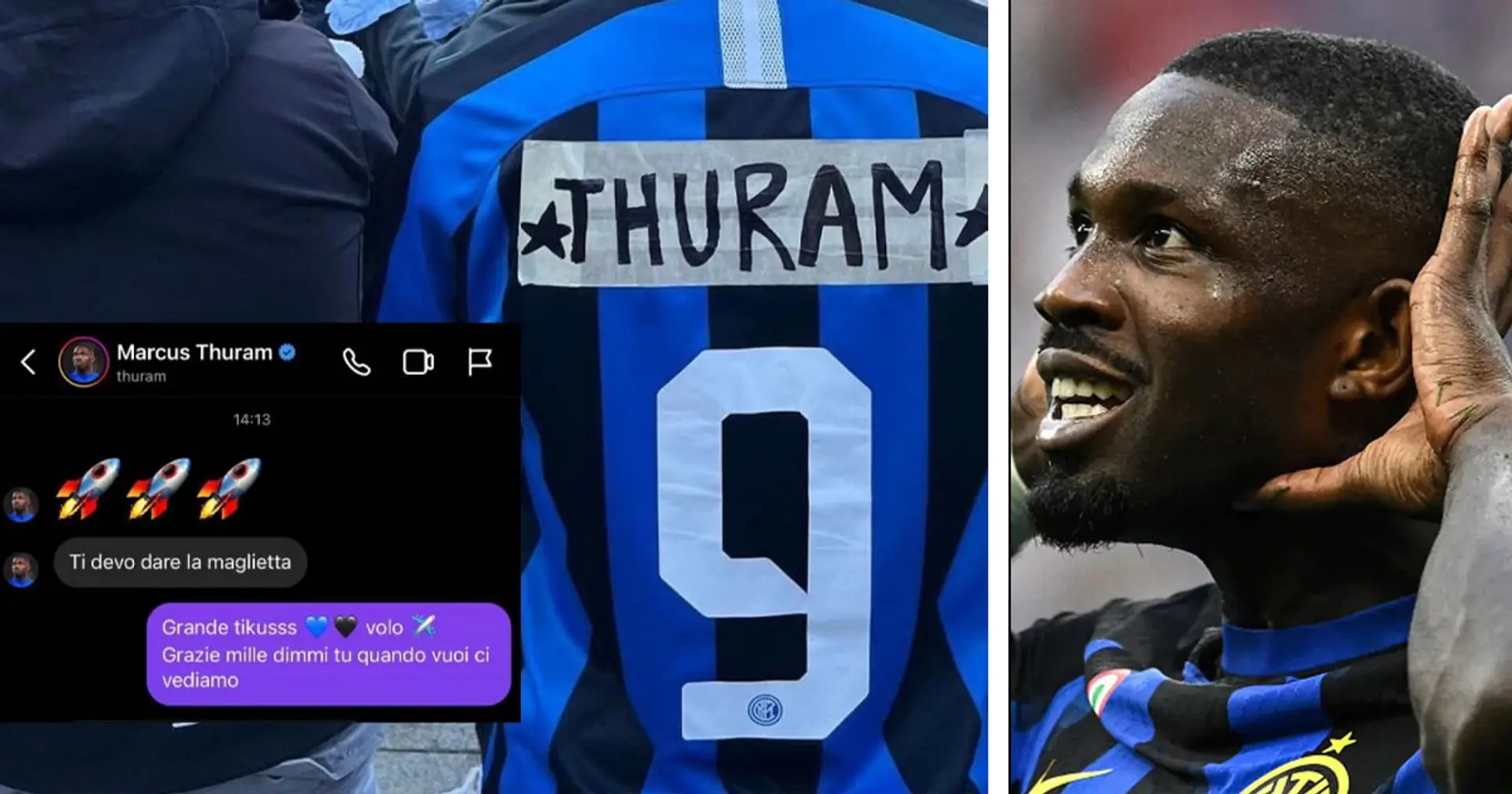 "Ti devo dare la maglietta", Thuram ha rintracciato il tifoso dell'Inter: il commento commosso del protagonista