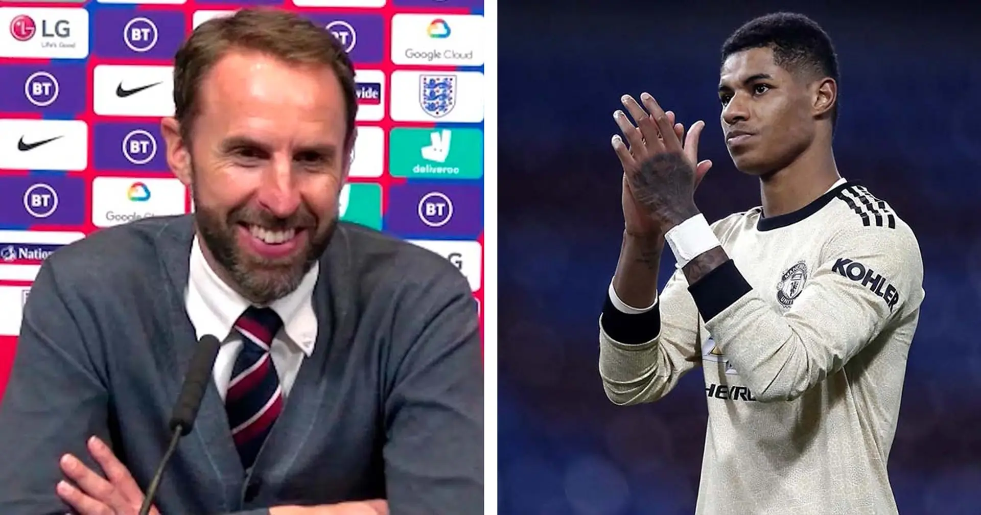 Southgate: 'We gave Rashford a special round of applause in the morning'