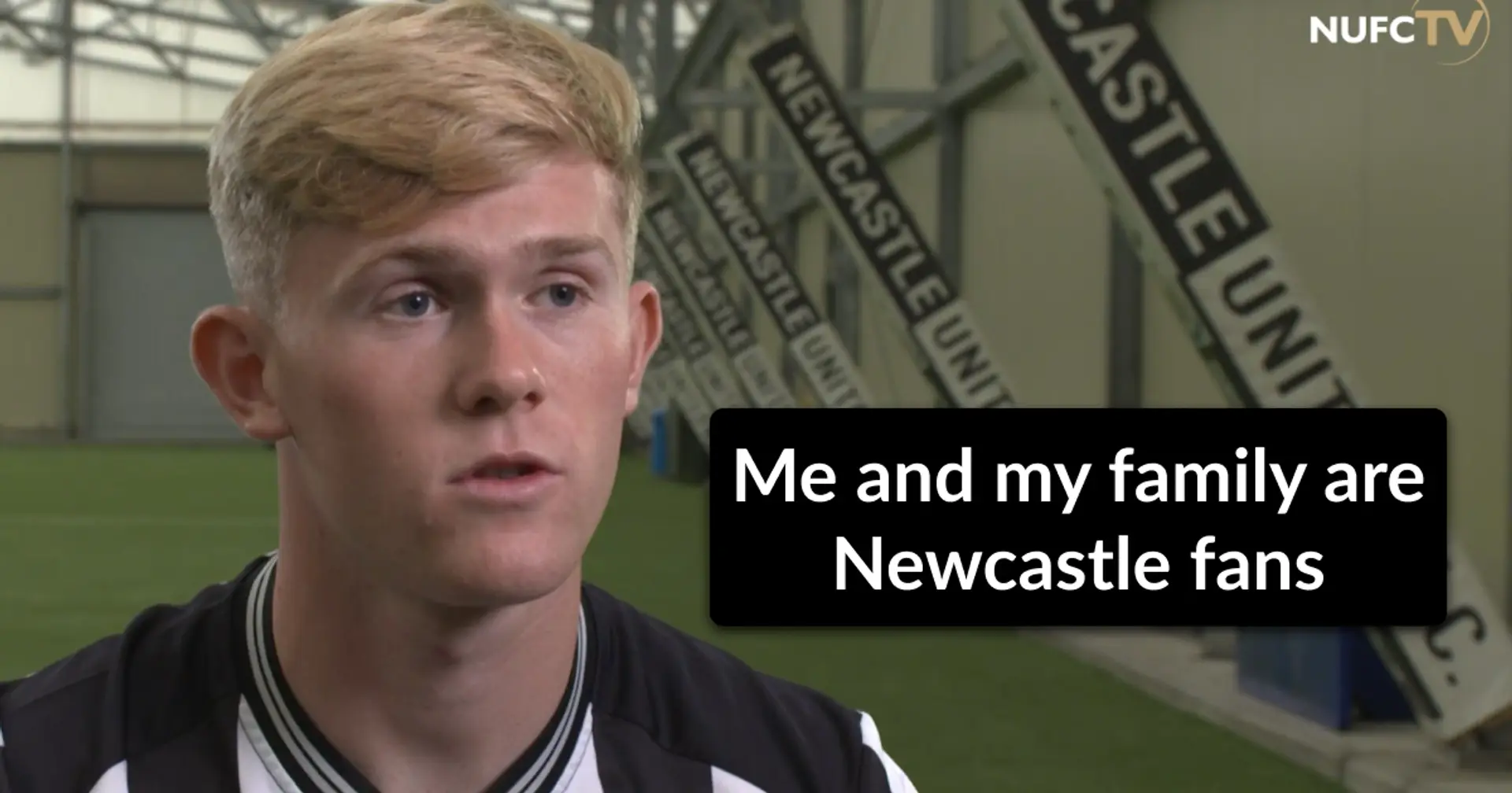 Newcastle United confirm the signing of Lewis Hall on a season-long loan