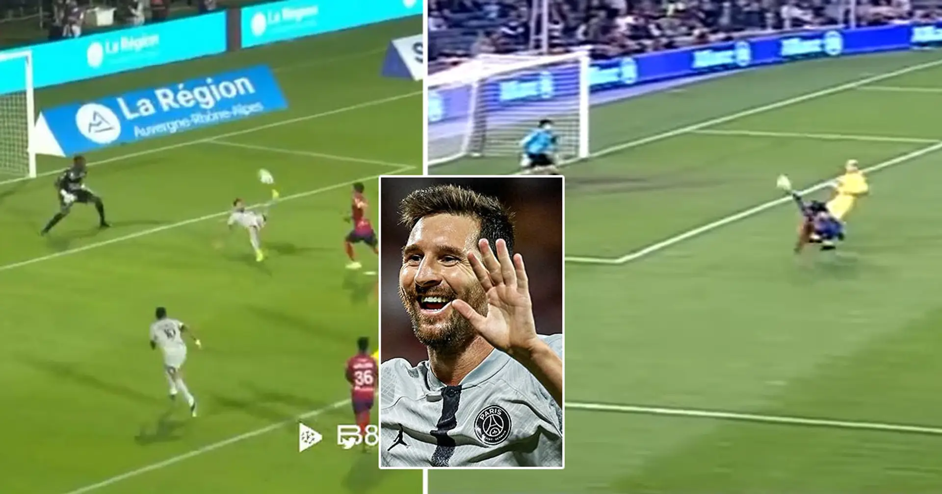 Messi scores stunning bicycle kick goal - it's first of his career