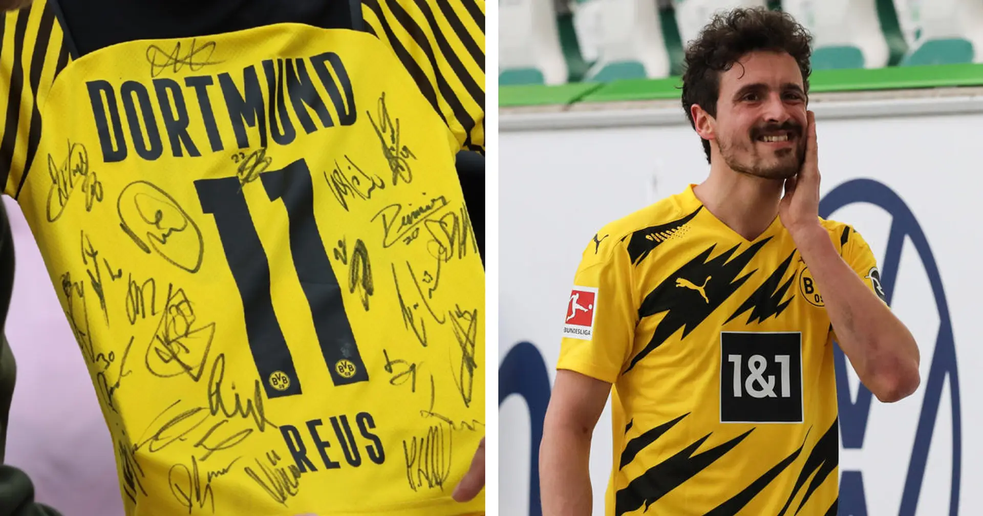 Fantastische Geste: Thomas Delaney hilft dem jungen Fan, Autogramme der BVB-Spieler zu sammeln