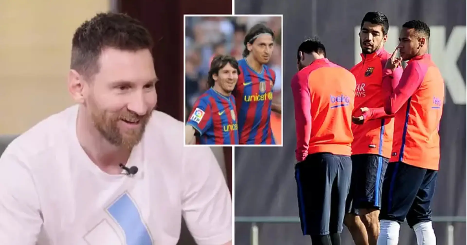 Lionel Messi nennt die 10 liebsten Mannschaftskameraden seiner Karriere 