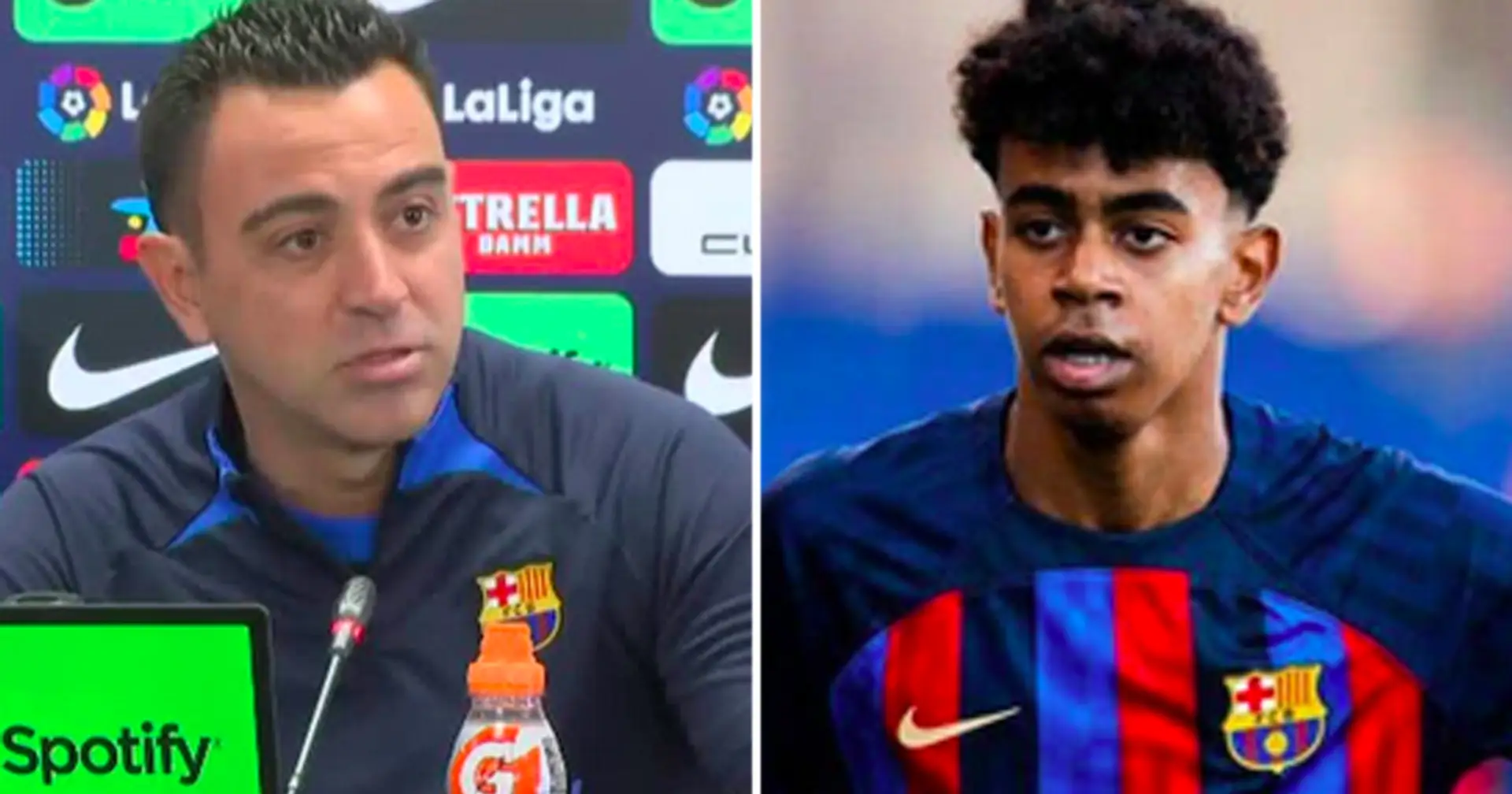 'His confidence is terrifying': Xavi explains calling Lamine Yamal up for Atletico game 