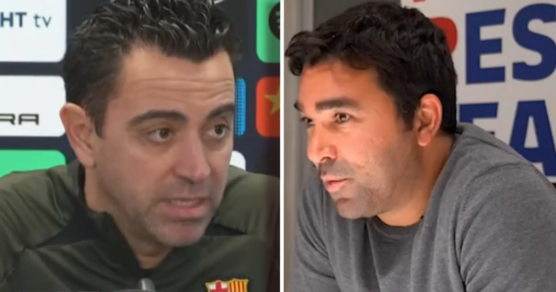 Xavi reveals what Deco really thinks about him