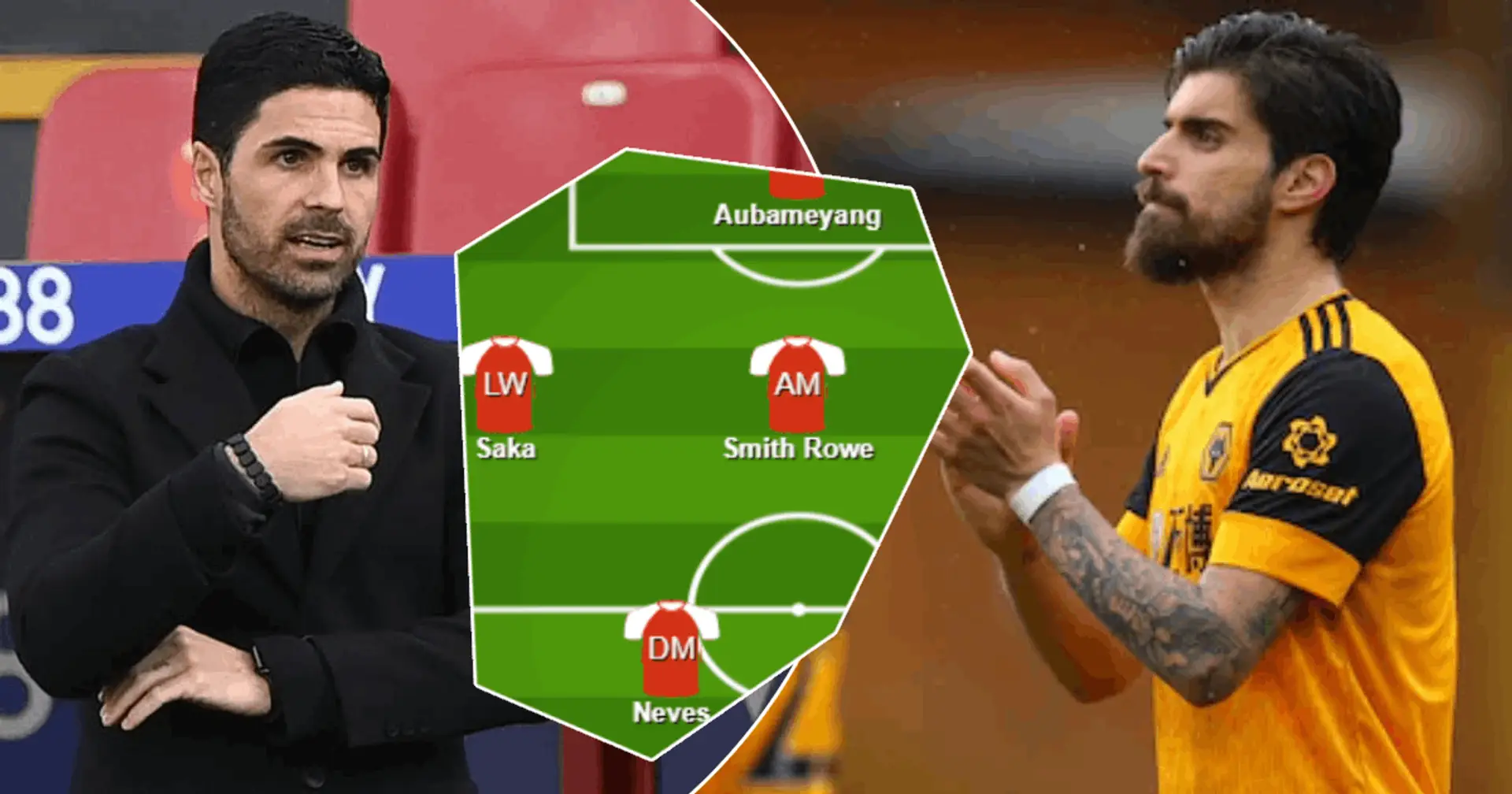 4-3-3 vs 4-2-3-1: How Arsenal can line up with Ruben Neves