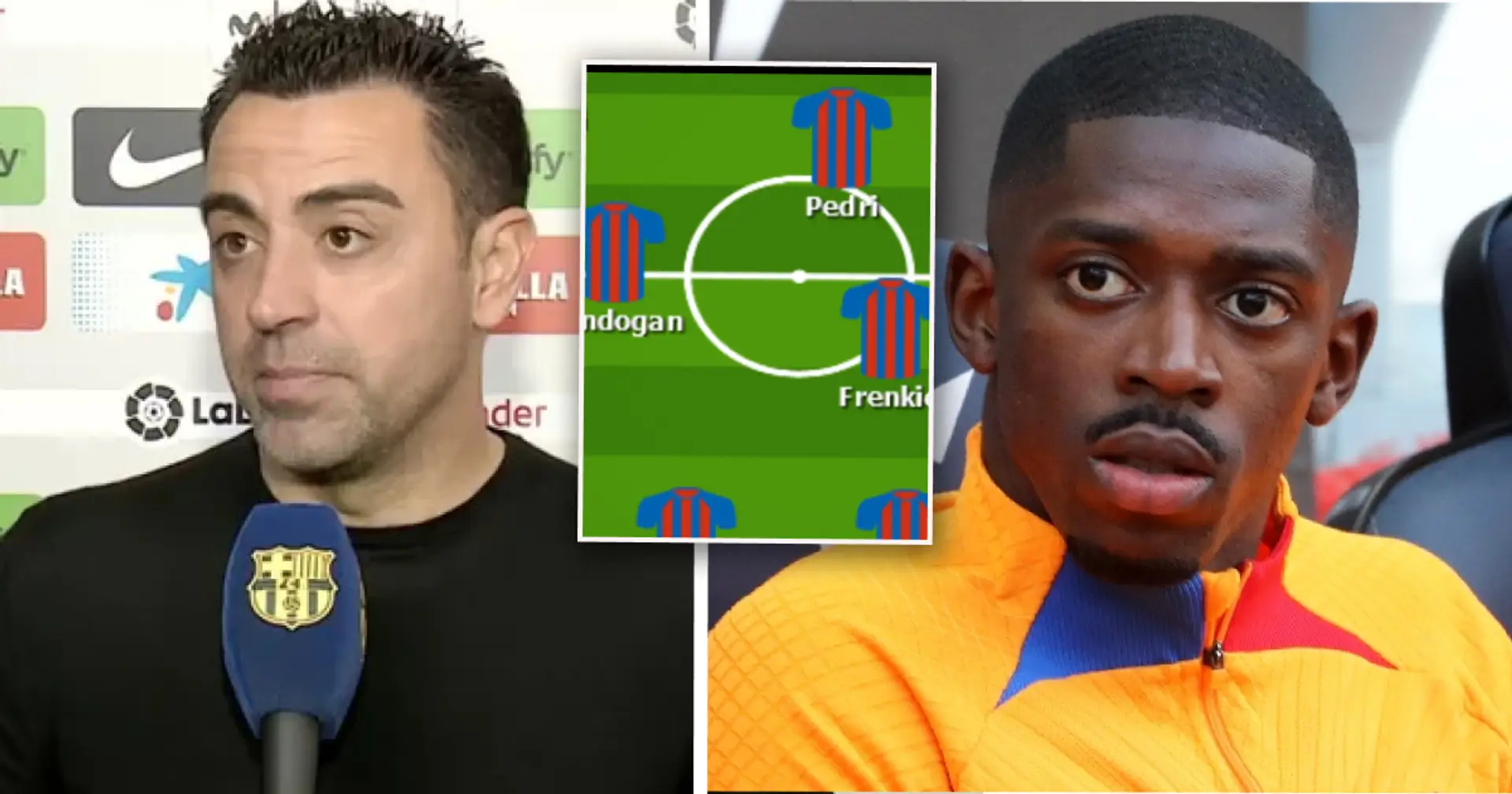 2 ways Barca can line up without Dembele at Barca next season