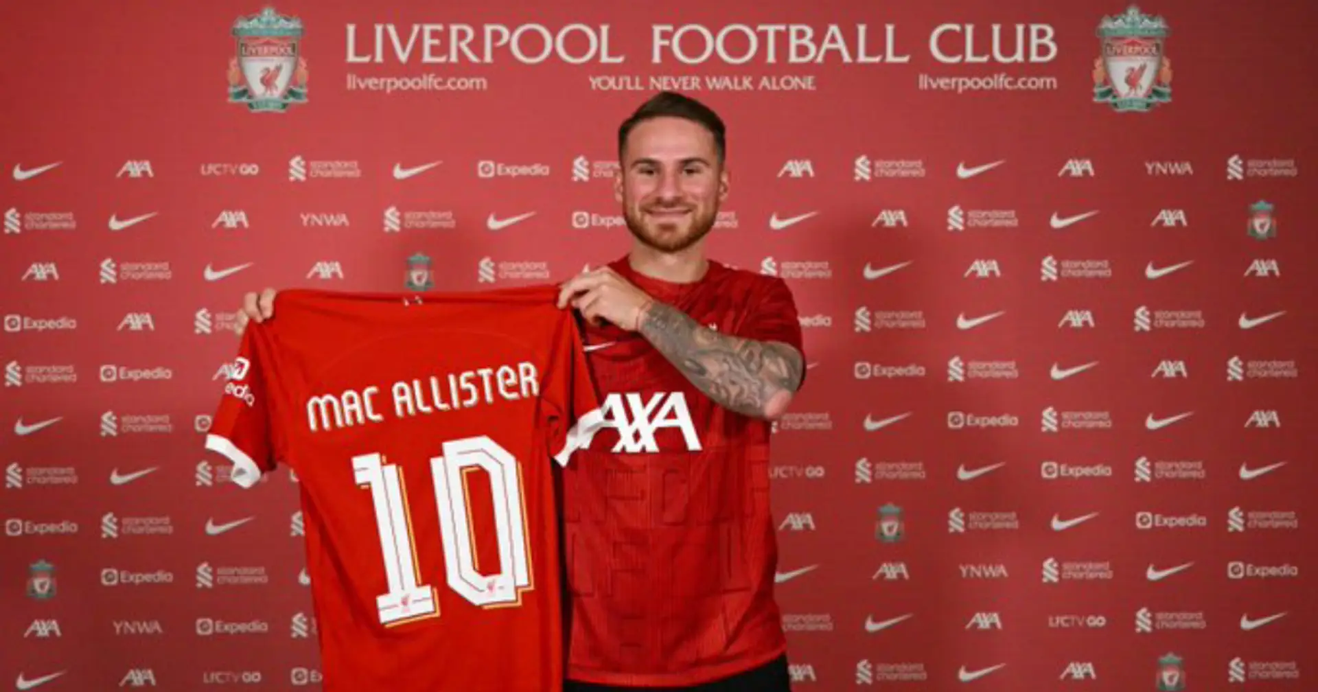 OFFICIAL: Alexis Mac Allister joins Liverpool