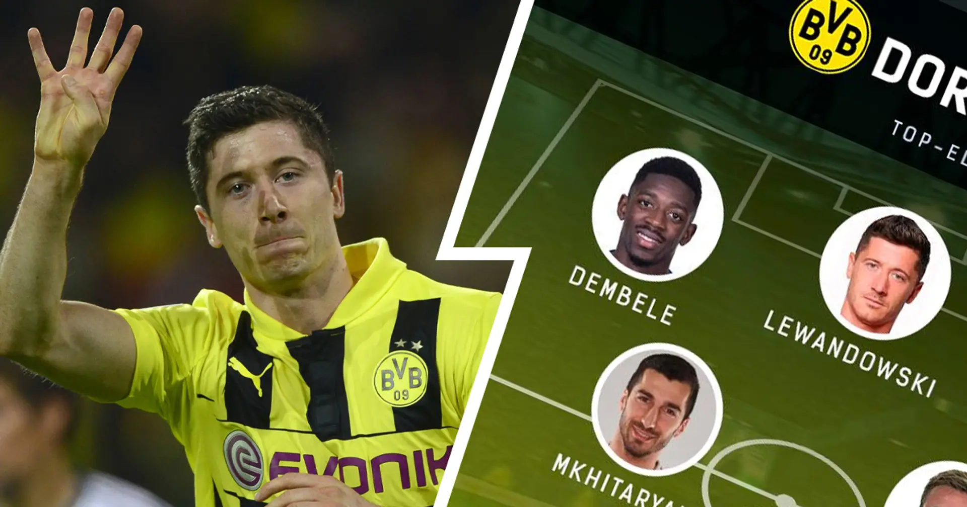 So würde BVB-Startelf aussehen, wenn Dortmund alle seine Stars halten konnte: Lewandowski, Dembele und Co.