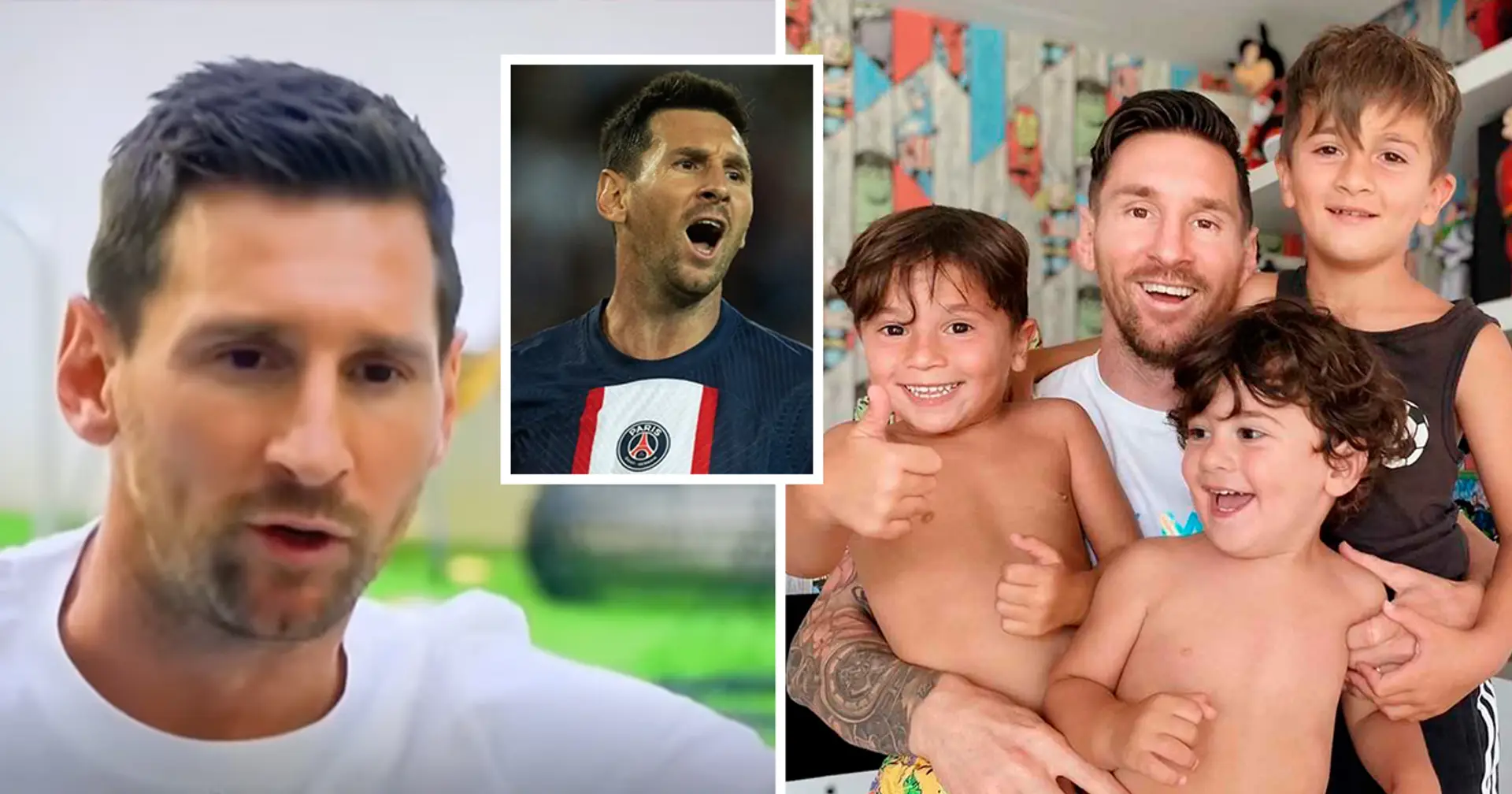 'I sometimes go over the top': Lionel Messi says he is a very strict father to his children