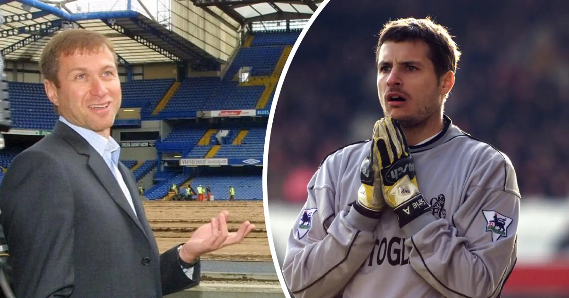 'Holy s**t, what's happening?': How Abramovich met Chelsea players in 2003 and took a penalty against Cudicini
