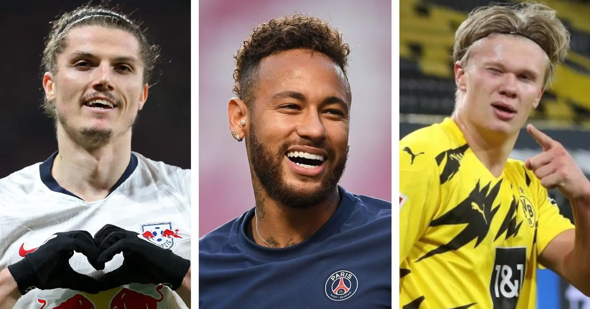 Haaland, Neymar, Sabitzer und 9 weitere große Namen im europäischen Transfer-Roundup