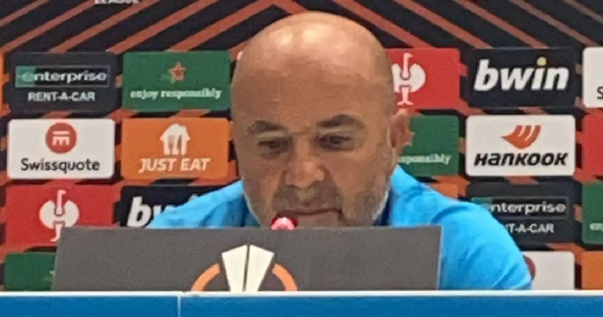 "L'équipe mériterait d'avoir six points", Sampaoli frustré par les résultats de l'OM en Europa League