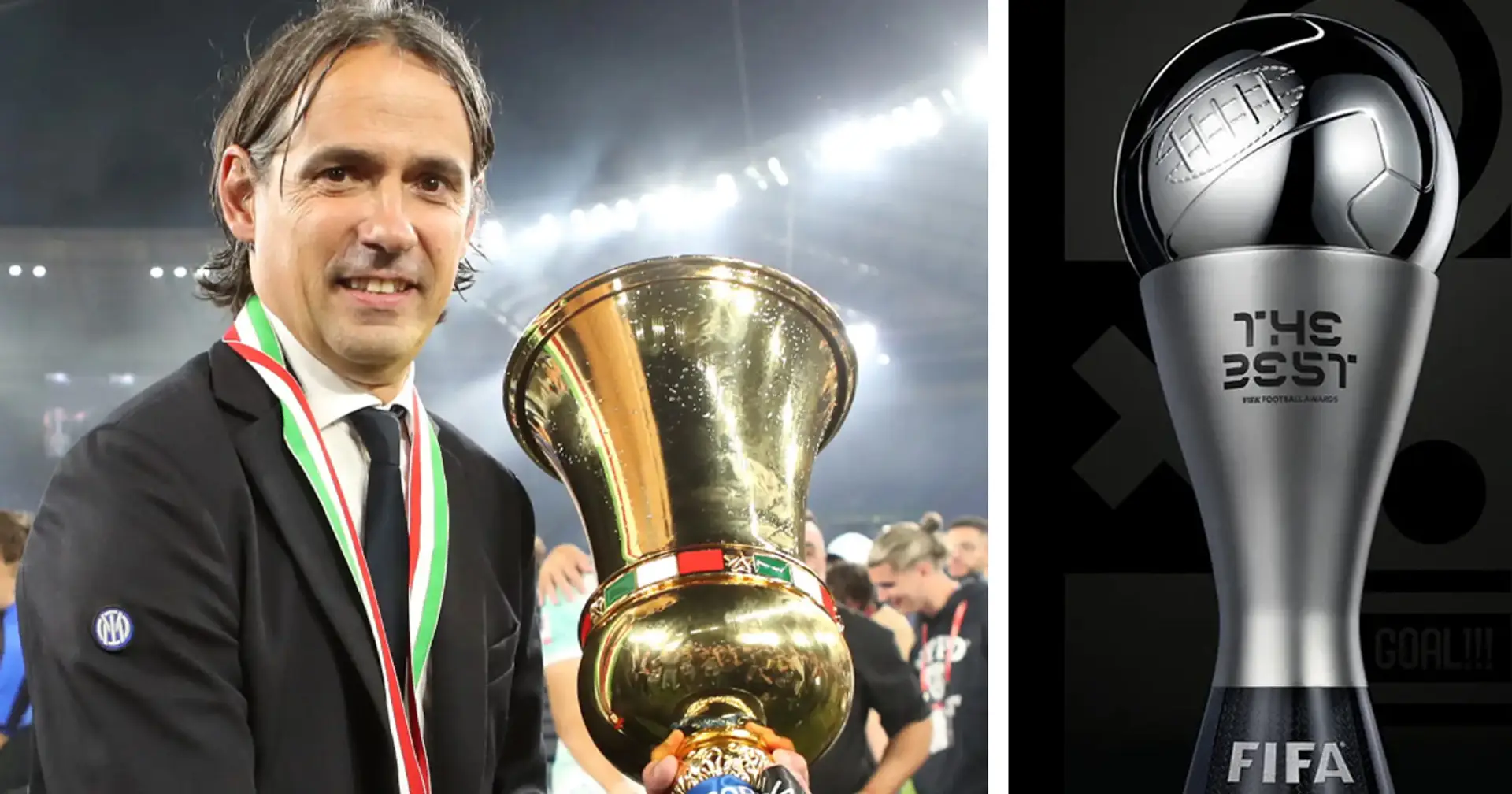 2 trofei e finale di Champions, Inzaghi punta l'Olimpo degli allenatori: è tra i 'Migliori 5 tecnici' del 22/23
