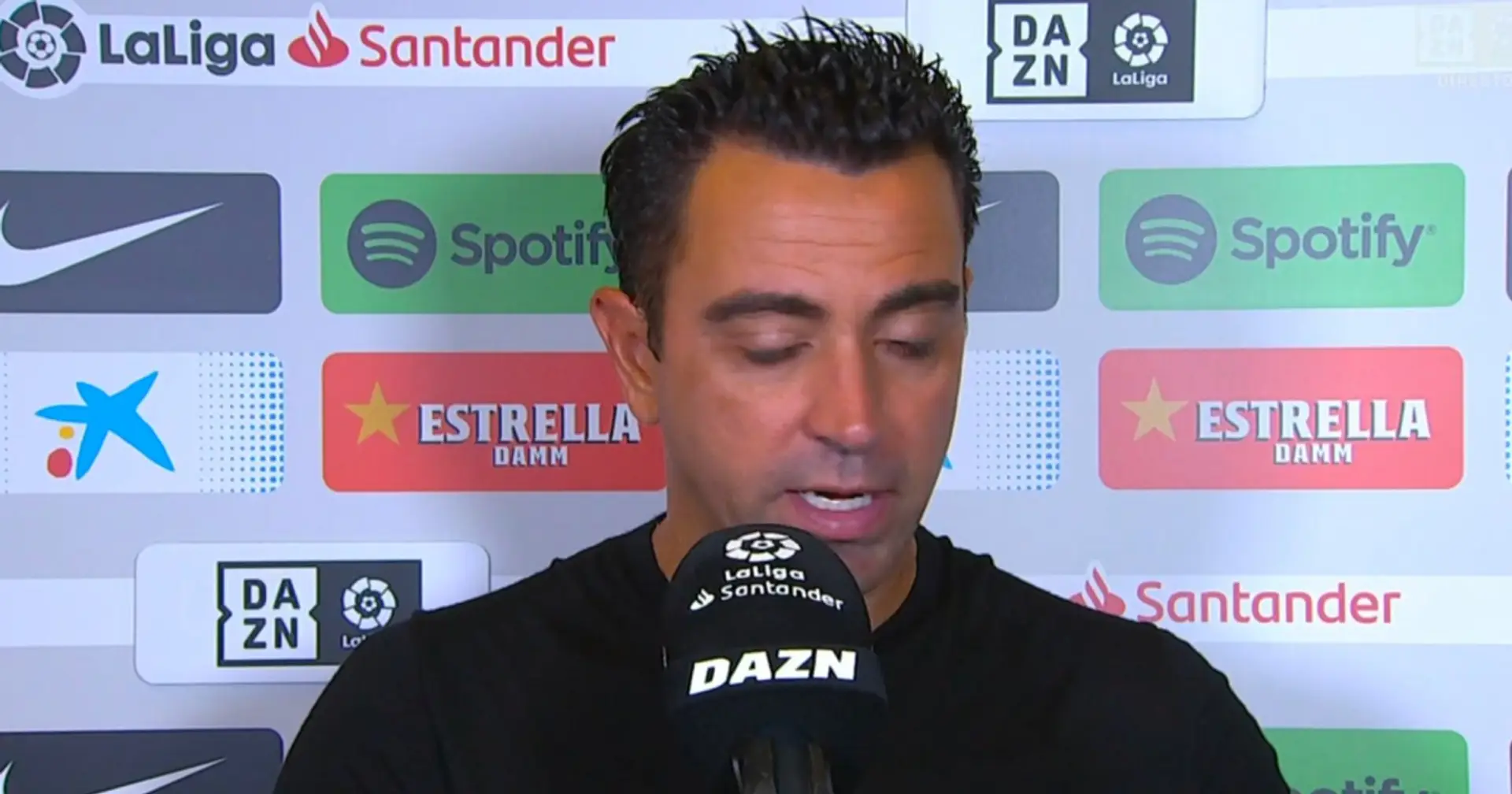 Xavi nombra 2 cosas que afectaron al Barça en el empate ante el Rayo Vallecano
