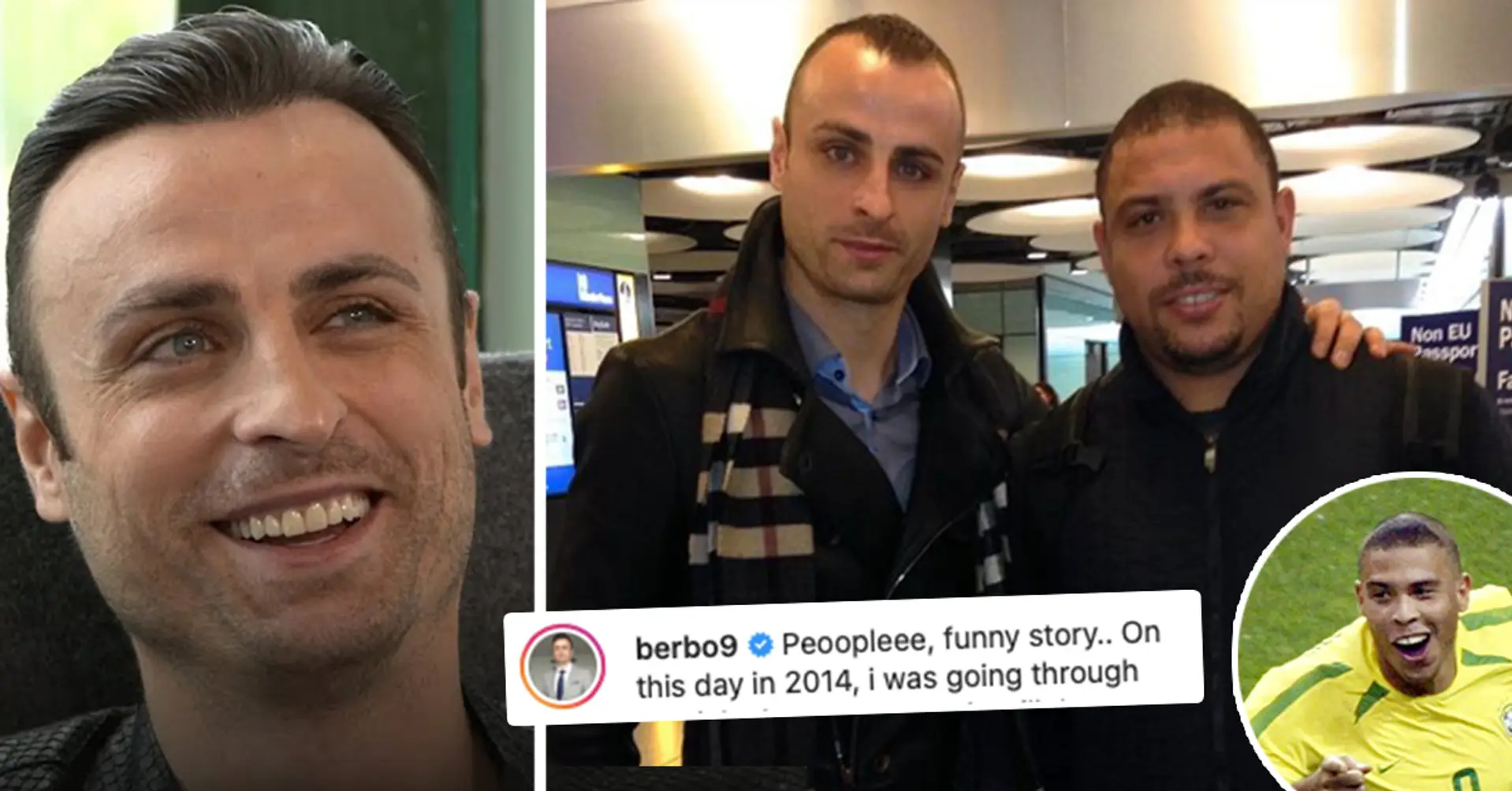 "Ich glaube nicht, dass er wusste, wer ich bin": Berbatov enthüllt die großartige Geschichte, als er Ronaldo am Flughafen traf