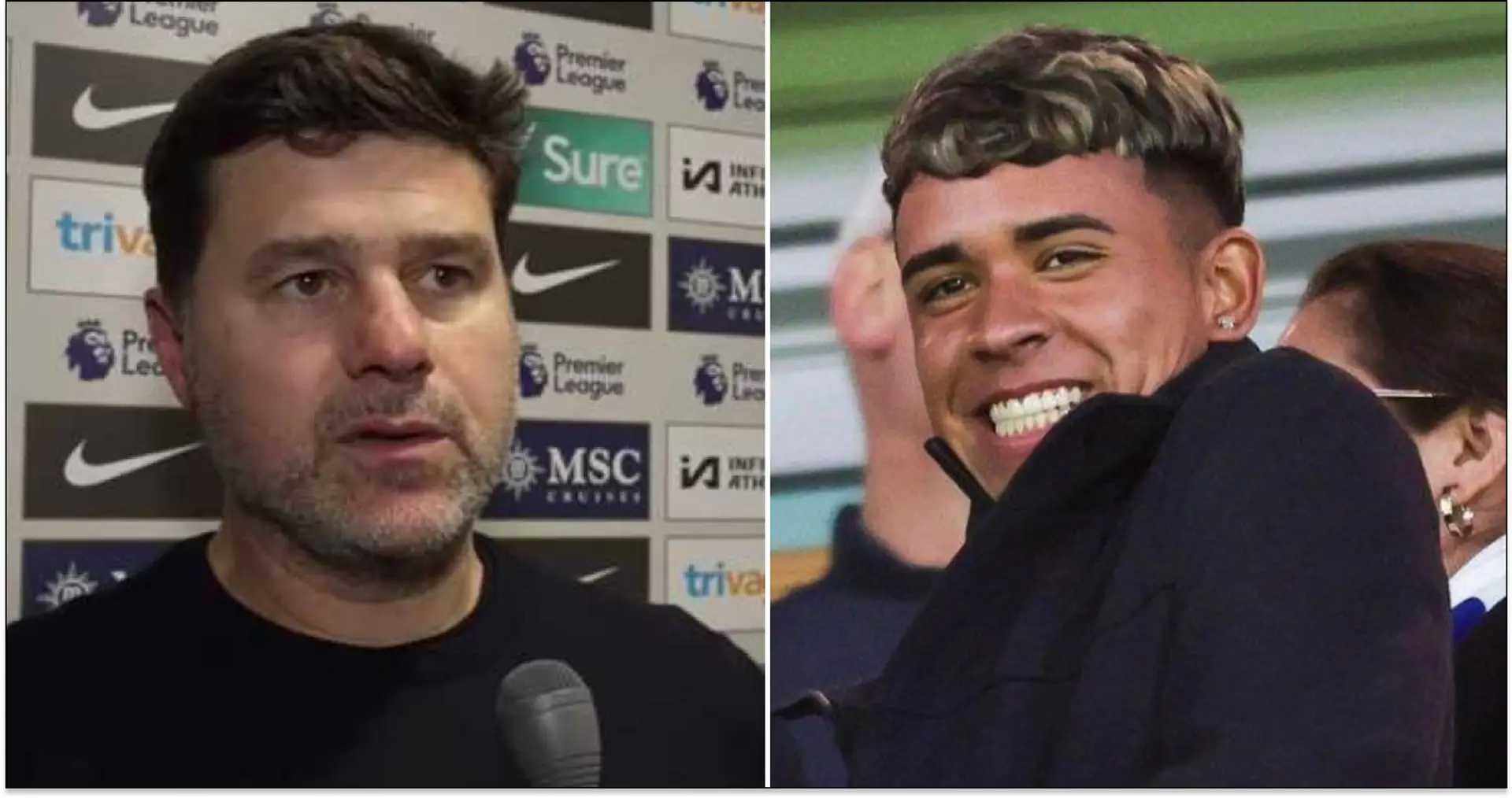 Kendry Paez attends Newcastle game — what Poch said about him